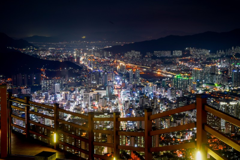 Toàn cảnh thành phố Busan Hàn Quốc
