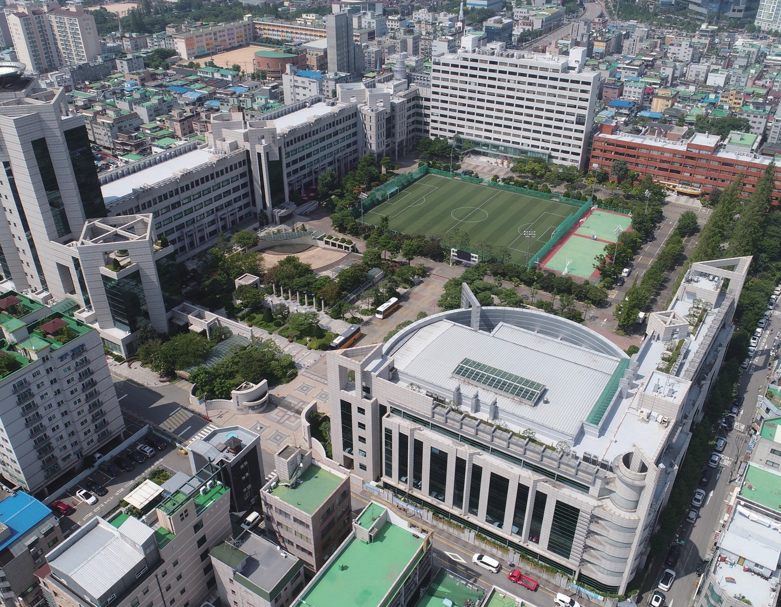 Toàn cảnh Trường Đại học Bucheon Hàn Quốc