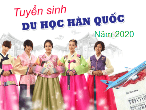 Tuyển sinh du học sinh Hàn Quốc năm 2020