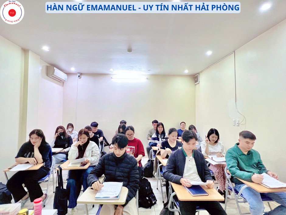 Lớp học tiếng Hàn tại Tiên Lãng