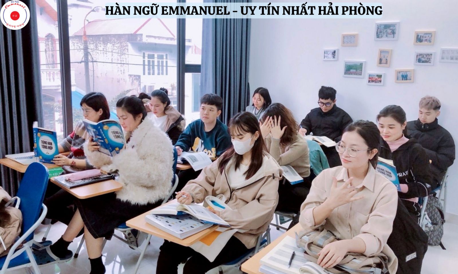 Lớp học tiếng Hàn tại Hàn ngữ Emmanuel